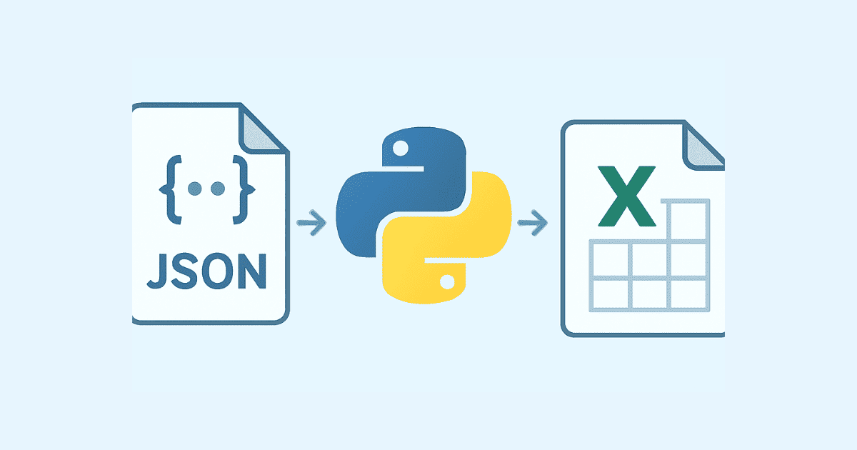 How to Convert JSON to Excel in Python